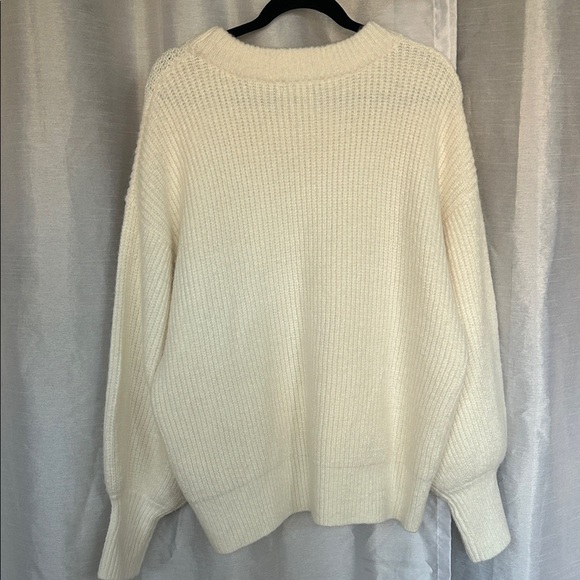 Ava & Viv Cream Knit Sweater - Picture 7 of 9